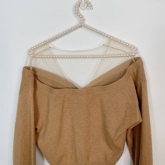 New Alexander Wang Cropped Cardigan Sweater Top - Picture 7 of 9
